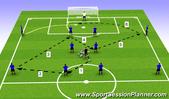 All Sports: U17B 4.2.13 Developing Attacking Play in 4-2-3-1, Functional: Striker Moderate