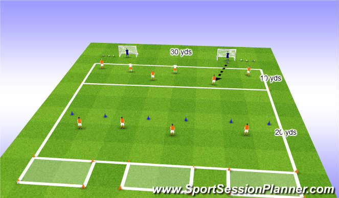 Football/Soccer Session Plan Drill (Colour): untitled