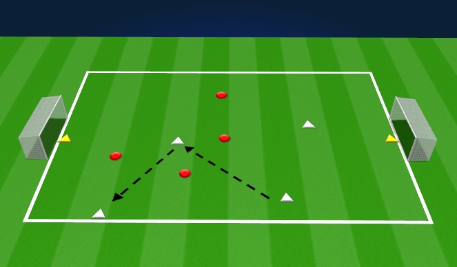 Football/Soccer Session Plan Drill (Colour): SSG