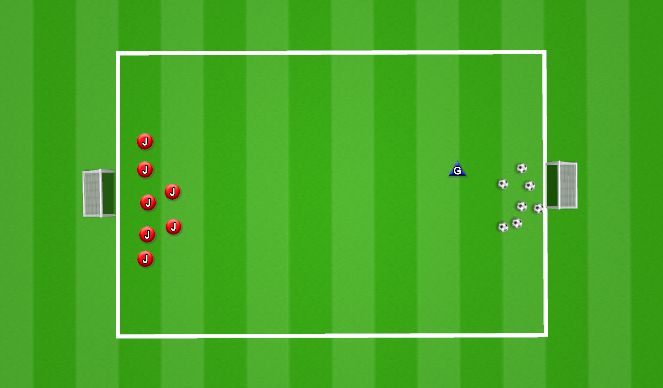Football/Soccer Session Plan Drill (Colour): Jack & The Beanstalk