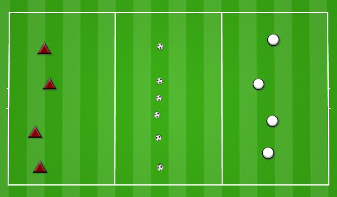 Football/Soccer Session Plan Drill (Colour): CLEAN YOUR YARD