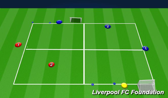 Football/Soccer Session Plan Drill (Colour): Screen 1