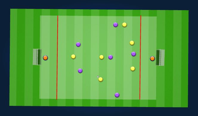 Football/Soccer Session Plan Drill (Colour): Game