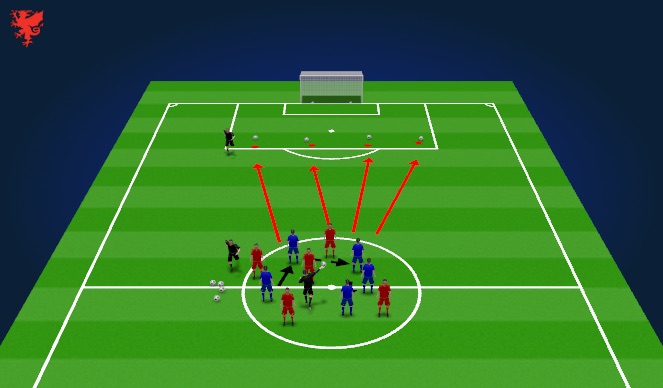 Football/Soccer Session Plan Drill (Colour): Screen 1