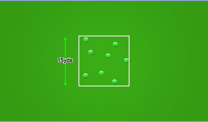 Football/Soccer Session Plan Drill (Colour): Ball Manipulation