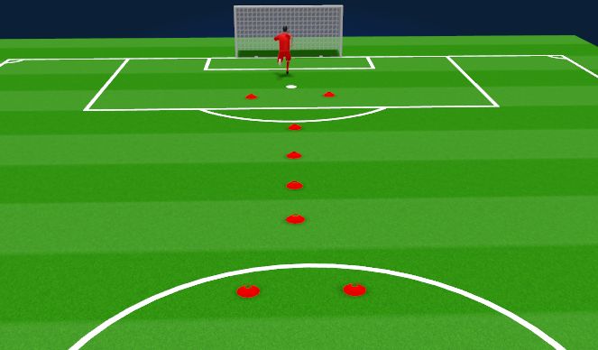 Football/Soccer Session Plan Drill (Colour): Animation 1