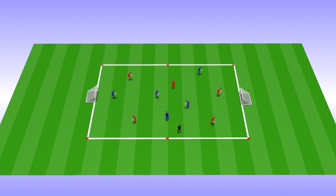 Football/Soccer Session Plan Drill (Colour): Crack The Code