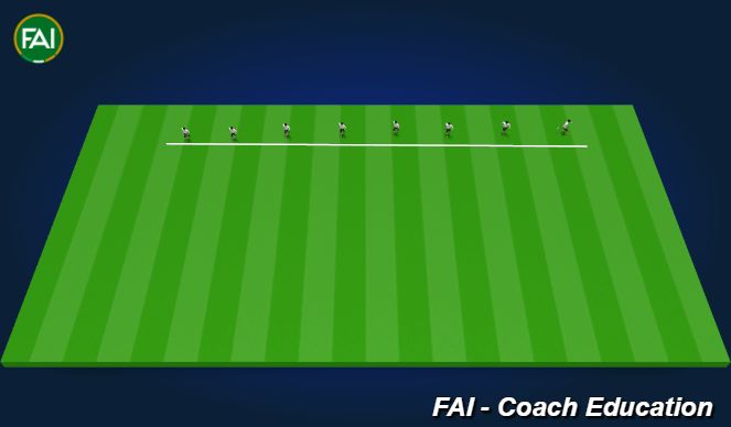 Football/Soccer Session Plan Drill (Colour): Quick Feet 