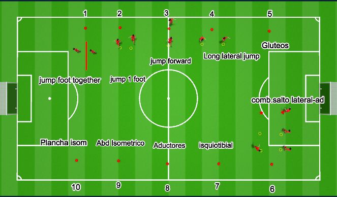 Football/Soccer Session Plan Drill (Colour): Screen 1