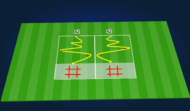 Football/Soccer Session Plan Drill (Colour): Screen 1