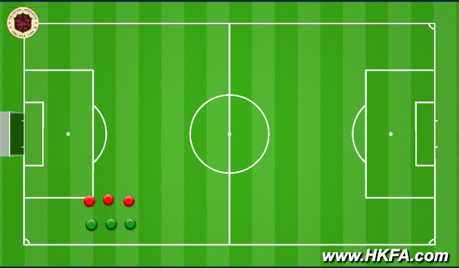 Football/Soccer Session Plan Drill (Colour): Cool down