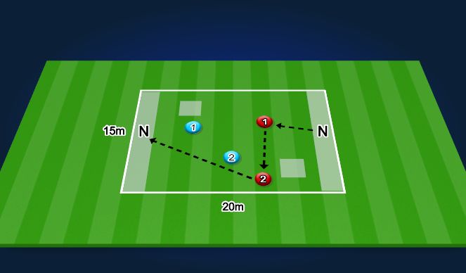 Football/Soccer Session Plan Drill (Colour): Screen 1