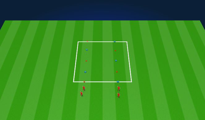 Football/Soccer Session Plan Drill (Colour): Screen 1