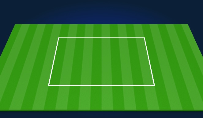 Football/Soccer Session Plan Drill (Colour): Pole Soccer Tennis 