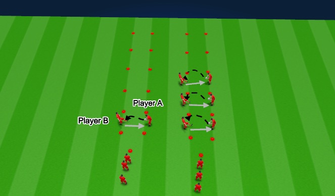 Football/Soccer Session Plan Drill (Colour): Screen 2