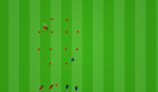 Football/Soccer Session Plan Drill (Colour): Screen 1