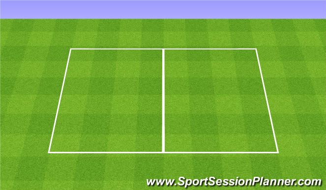 Football/Soccer Session Plan Drill (Colour): Scrimmage