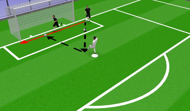 Football/Soccer Session Plan Drill (Colour): Screen 1