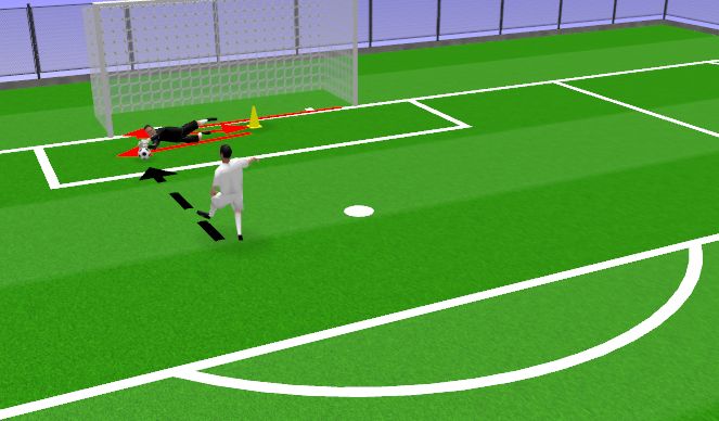 Football/Soccer Session Plan Drill (Colour): Screen 2