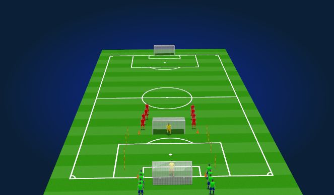 Football/Soccer Session Plan Drill (Colour): Screen 1
