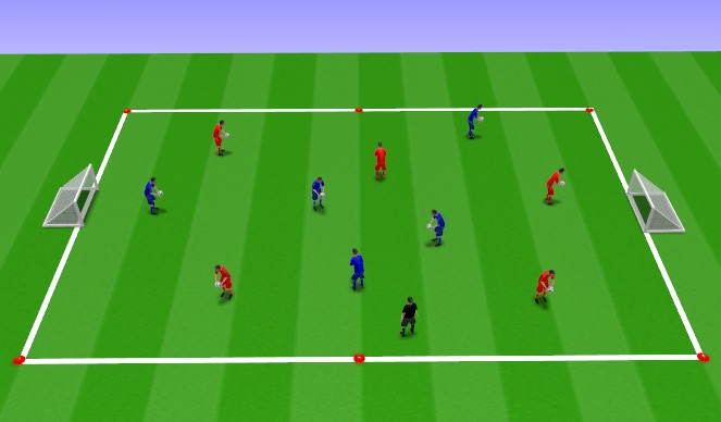 Football/Soccer Session Plan Drill (Colour): Crack The Code