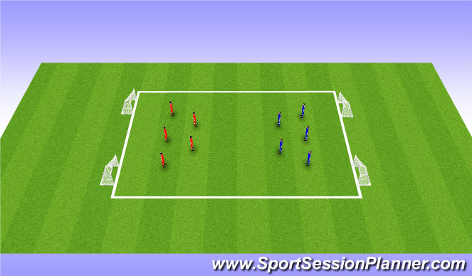 Fútbol Ejercicio del Plan de Sesiones (Color): SSG (Global)