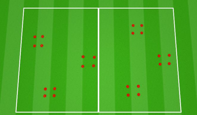 Football/Soccer Session Plan Drill (Colour): Game 2