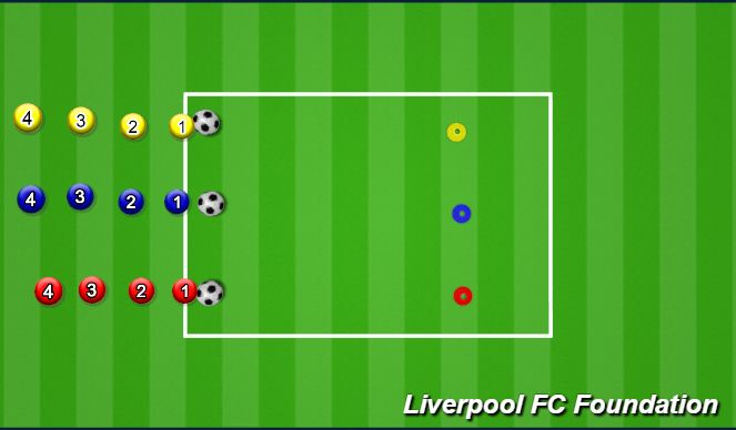 Football/Soccer Session Plan Drill (Colour): Screen 1