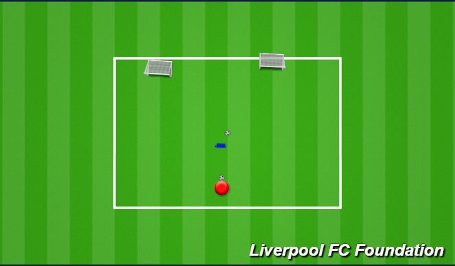 Football/Soccer Session Plan Drill (Colour): Animation 1