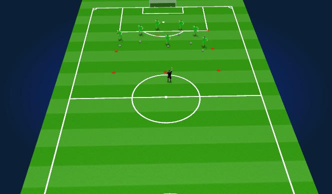 Football/Soccer Session Plan Drill (Colour): Screen 2