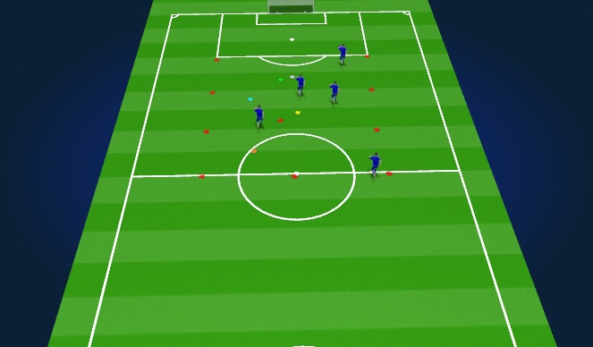 Football/Soccer Session Plan Drill (Colour): Screen 5