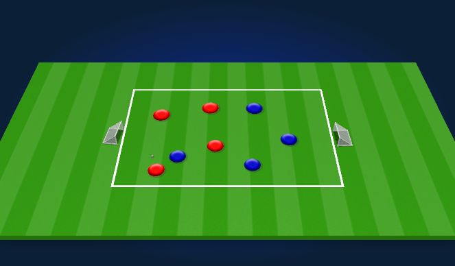 Football/Soccer Session Plan Drill (Colour): Small-Sided Game 2