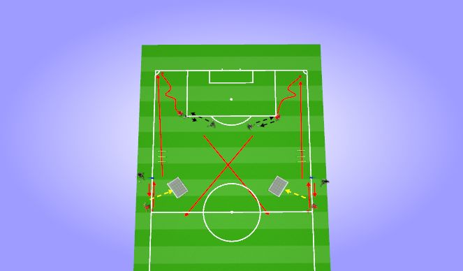 Football/Soccer Session Plan Drill (Colour): Screen 6