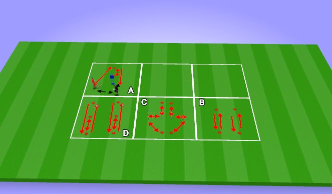 Football/Soccer Session Plan Drill (Colour): Screen 10