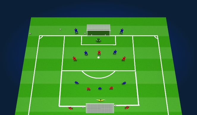 Football/Soccer Session Plan Drill (Colour): Screen 5