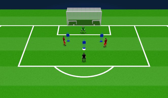 Fútbol Ejercicio del Plan de Sesiones (Color): AW 3 Seq (Small)