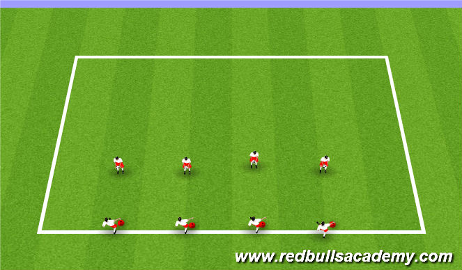 Football/Soccer Session Plan Drill (Colour): Screen 1