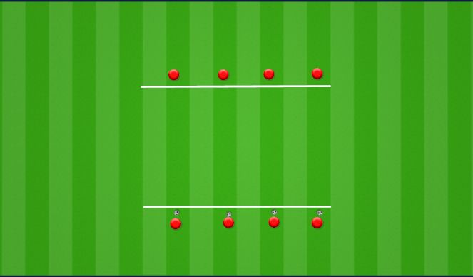 Football/Soccer Session Plan Drill (Colour): Activation Relay