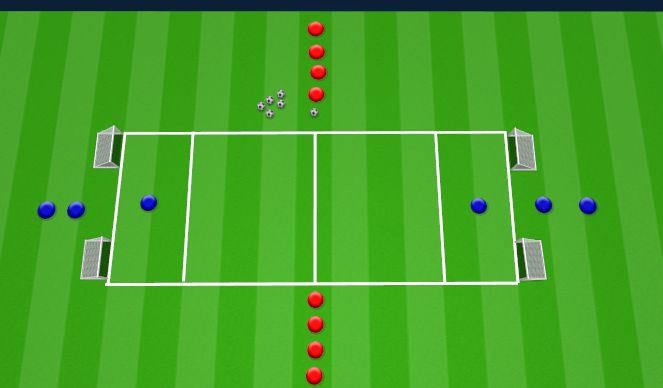 Football/Soccer Session Plan Drill (Colour): Disguised Turns