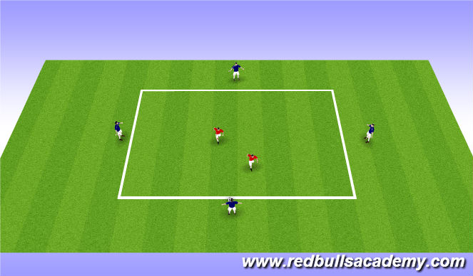 Football/Soccer Session Plan Drill (Colour): Screen 1