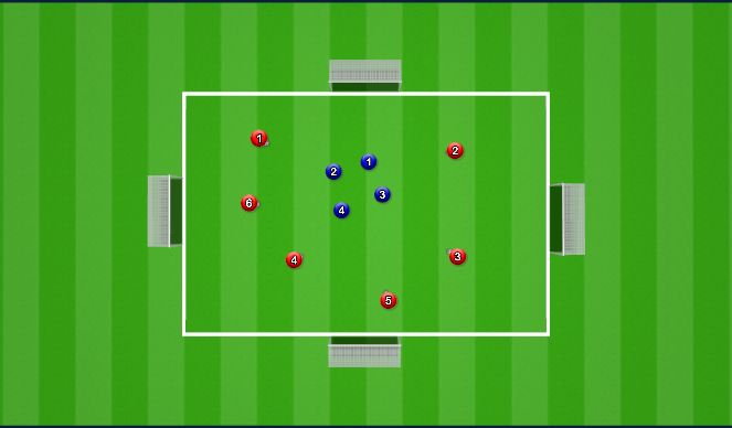 Football/Soccer Session Plan Drill (Colour): Possession - Individual