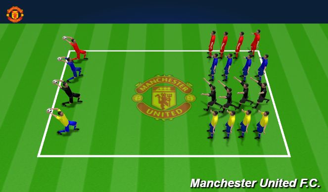Football/Soccer Session Plan Drill (Colour): Screen 1