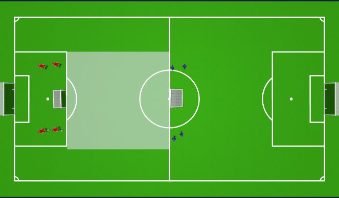 Football/Soccer Session Plan Drill (Colour): Screen 1