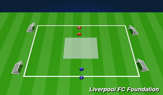 Football/Soccer Session Plan Drill (Colour): Screen 2