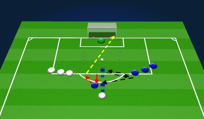 Football/Soccer Session Plan Drill (Colour): Game #5