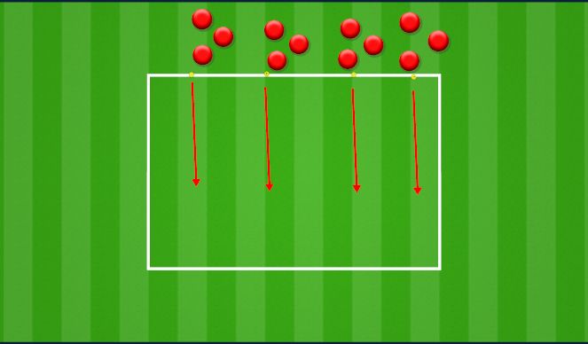 Football/Soccer Session Plan Drill (Colour): Dynamic