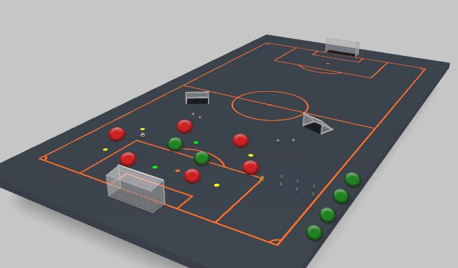 Football/Soccer Session Plan Drill (Colour): 6v2 Rondo