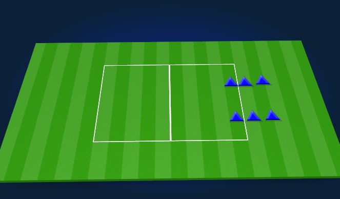 Fútbol Ejercicio del Plan de Sesiones (Color): Sockers Dynamic Warm-Up