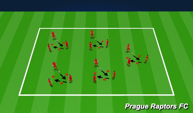 Football/Soccer Session Plan Drill (Colour): Screen 1