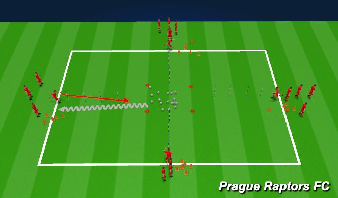 Football/Soccer Session Plan Drill (Colour): Screen 1